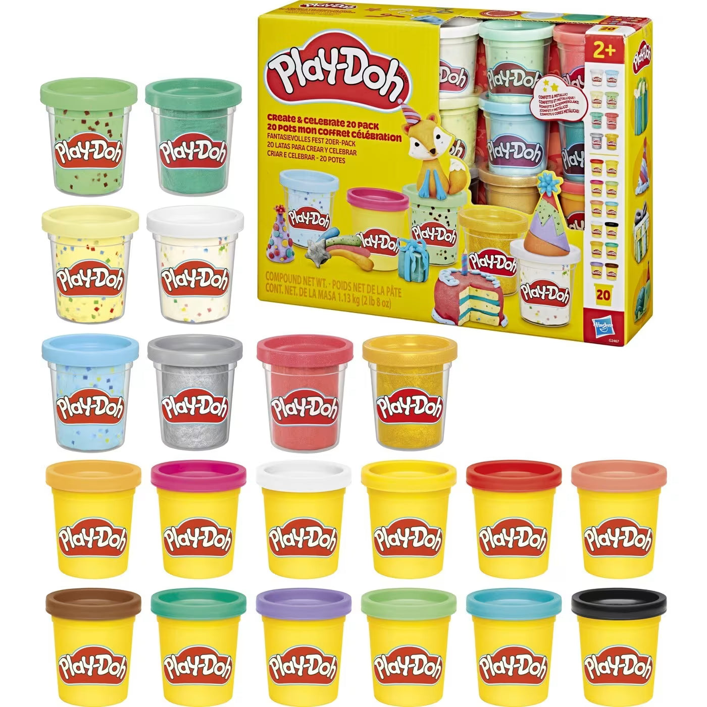 Playdoh Create And Celebrate 20Pack