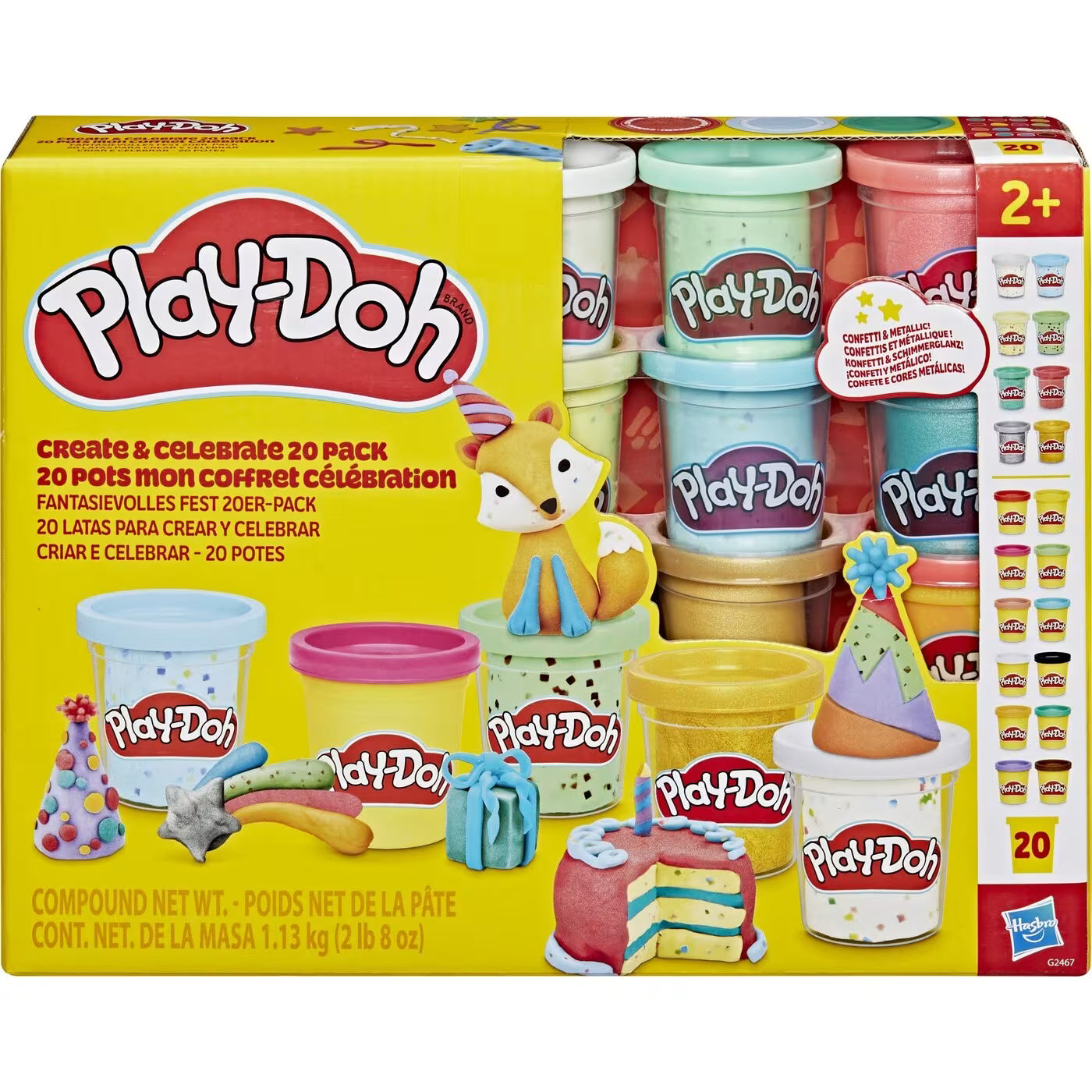 Playdoh Create And Celebrate 20Pack