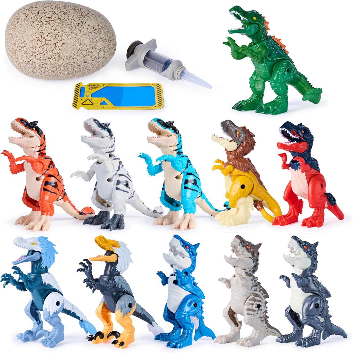 Primal Hatch Hybrid Hatchers Toy Dinosaur & Egg Mini Hybrid Hatching Dinosaur Primal Hatch Yallatoys