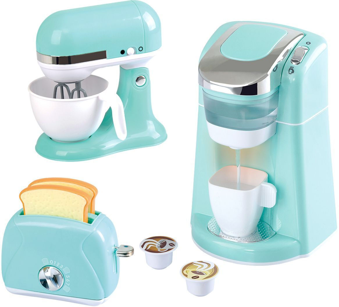 Playgo Classy Kitchen Appliance Trio Blue Playgo Yallatoys