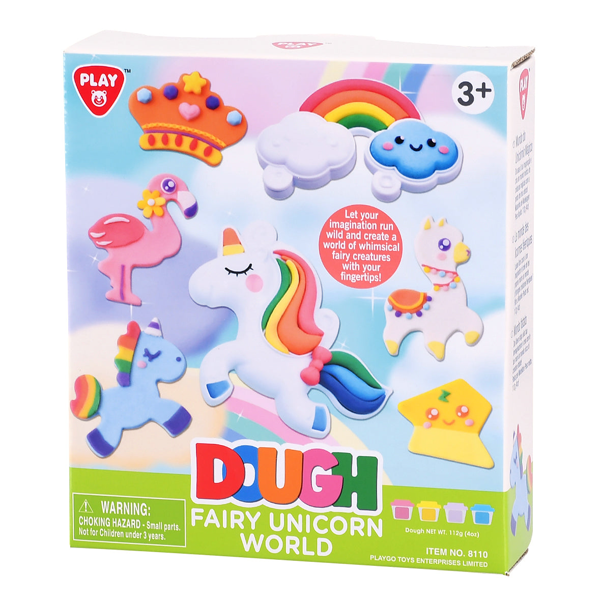 Playgo Fairy Unicorn World (4 x 1 Oz Dough Included) Playgo Yallatoys