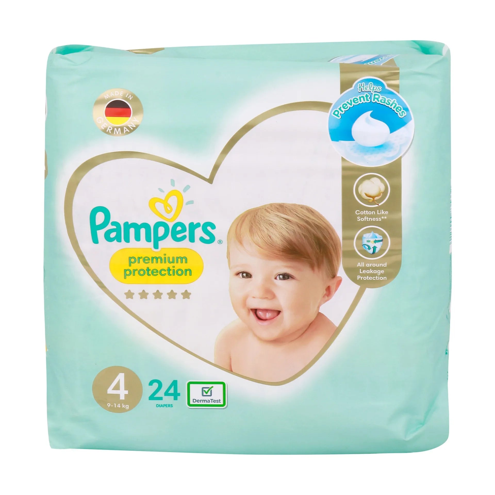 Pampers Premium Protection Diapers Size 4-24 Pampers Yallatoys