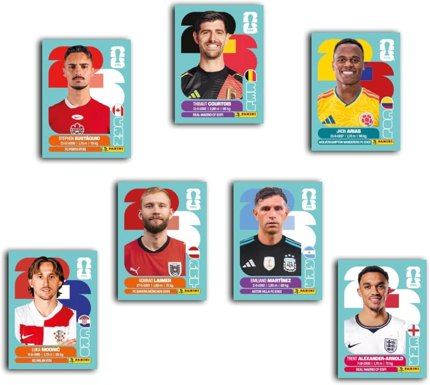 Panini FIFA World Cup 2026 Stickers Assorted