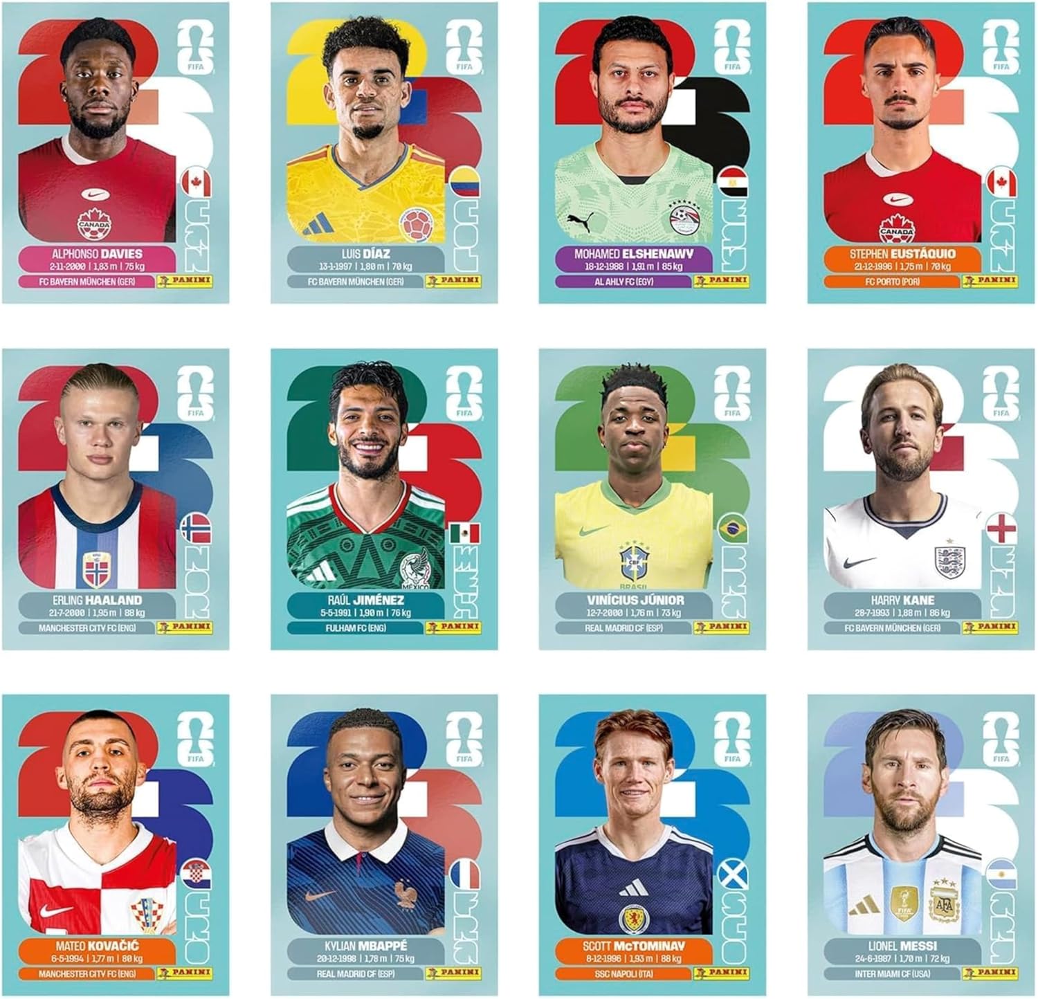 Panini FIFA World Cup 2026 Stickers Assorted