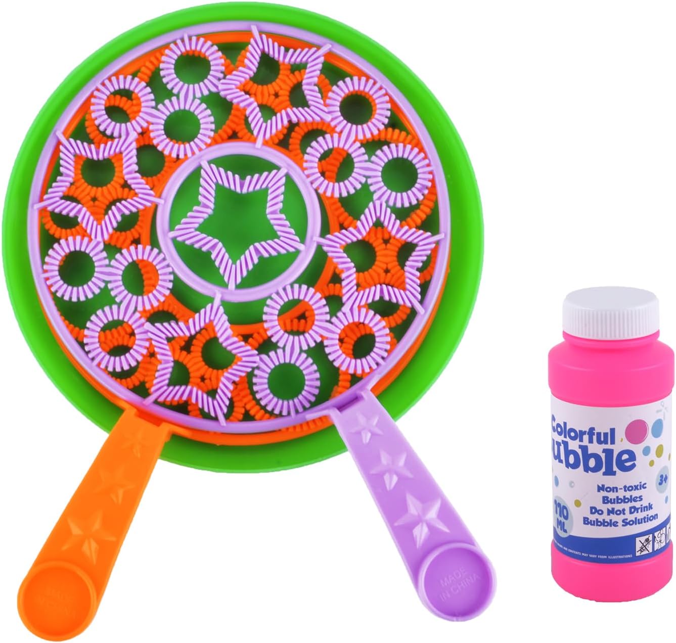 Power Joy Bubble Spinning Bubblez 110ml Power Joy Yallatoys