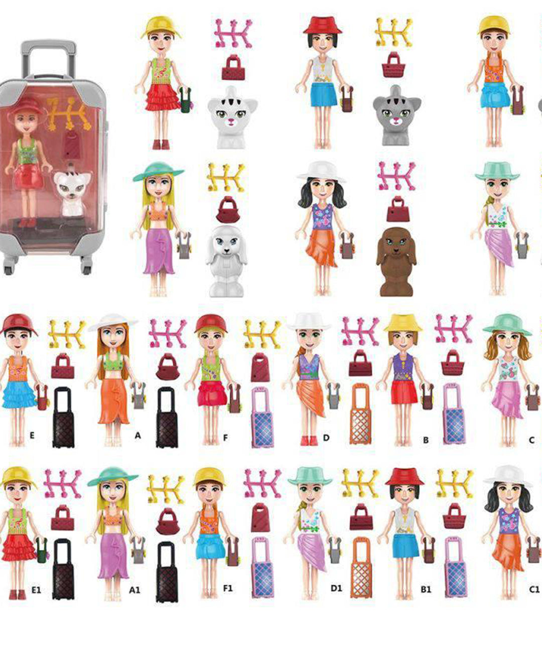 Power Joy Leila Mini Trolley Pack Assorted Power Joy Yallatoys
