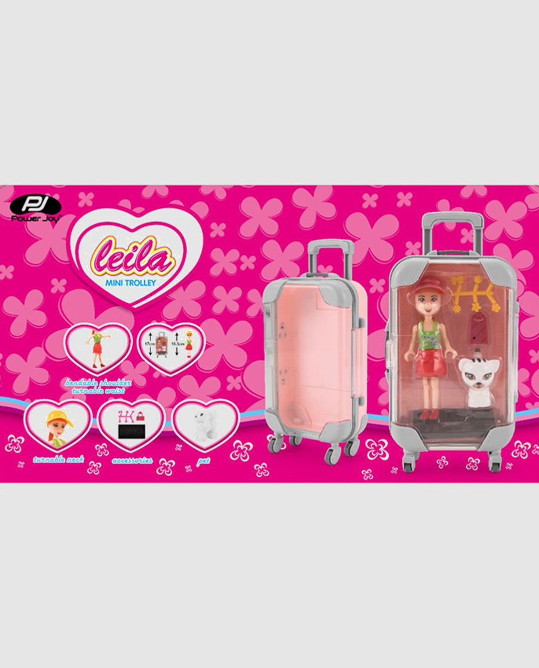 Power Joy Leila Mini Trolley Pack Assorted Power Joy Yallatoys
