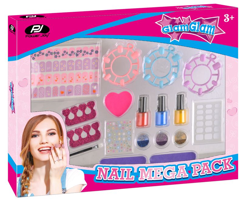 Power Joy Glamglam Nail Megapack Power Joy Yallatoys
