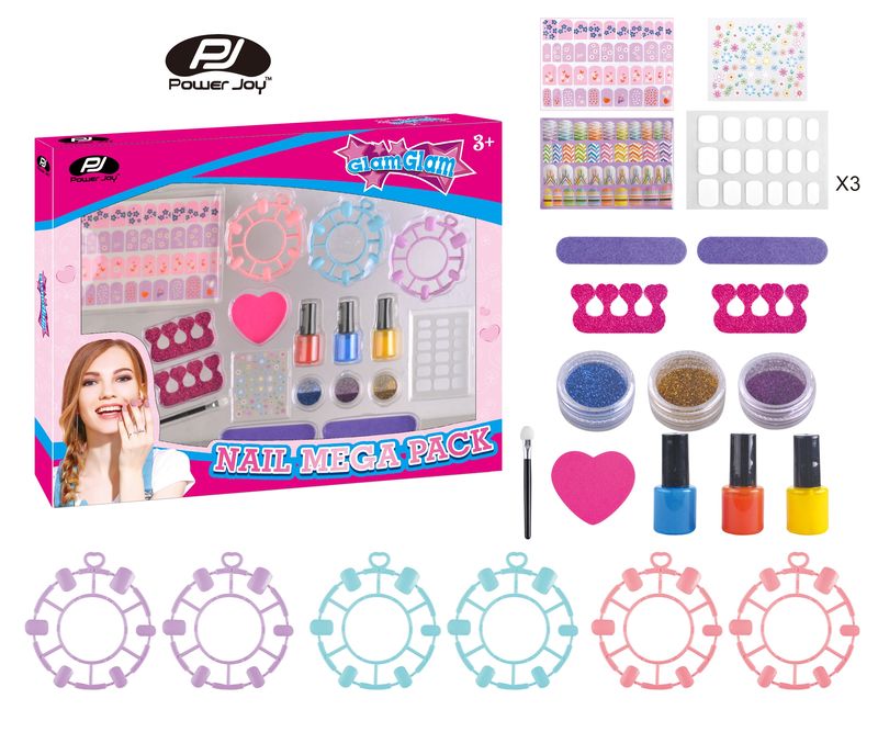 Power Joy Glamglam Nail Megapack Power Joy Yallatoys