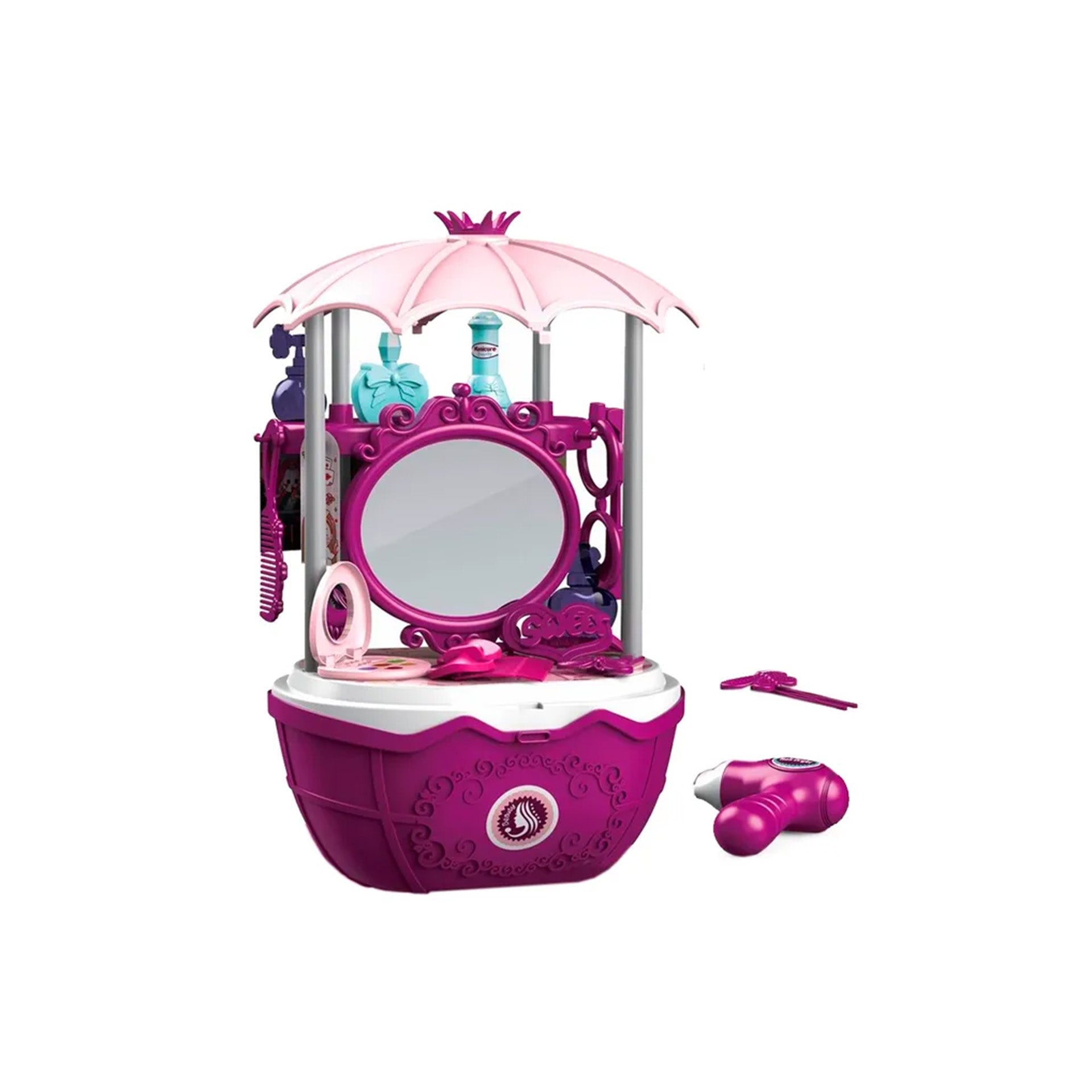 Power Joy 2 in 1 Glam Glam Dresser Set Power Joy Yallatoys