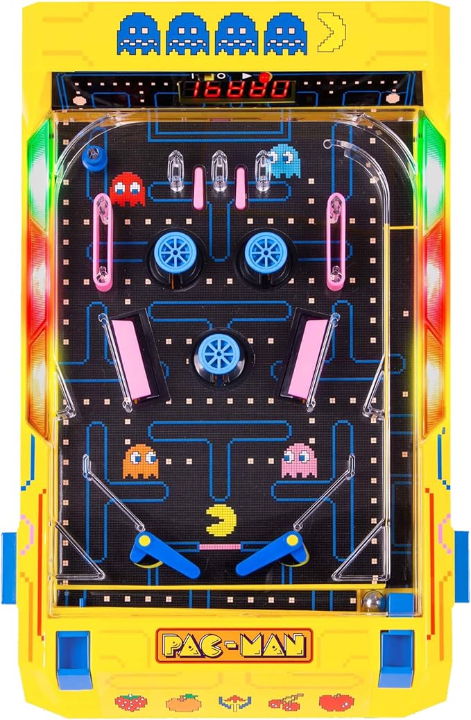 Pac-Man Electronic Arcade Pinball Game