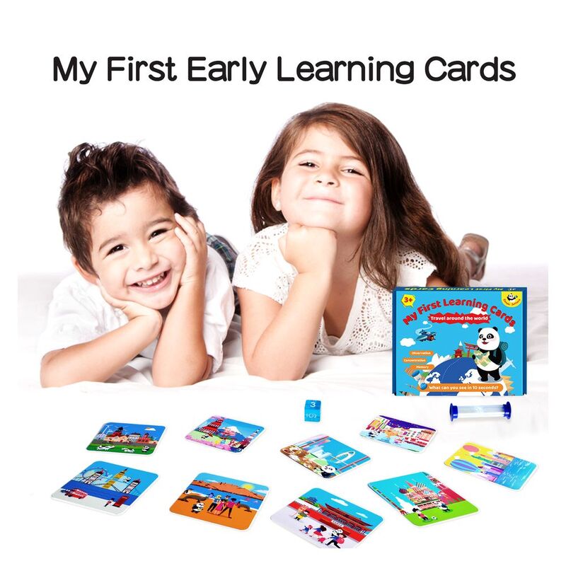 Panda Juniors Global Landmarks Cards
