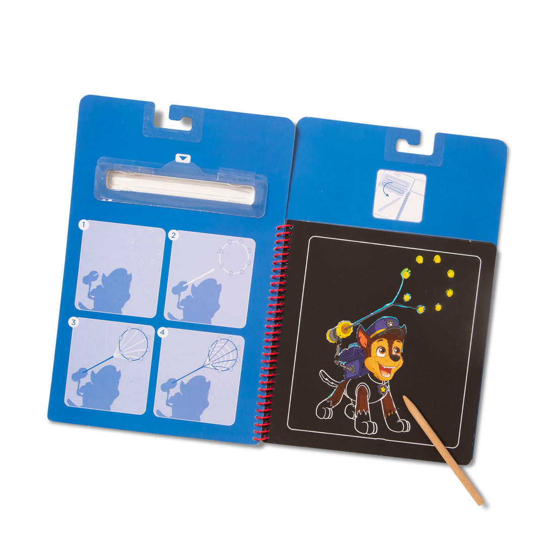 Paw Patrol Scratch Art Pad Chase edition