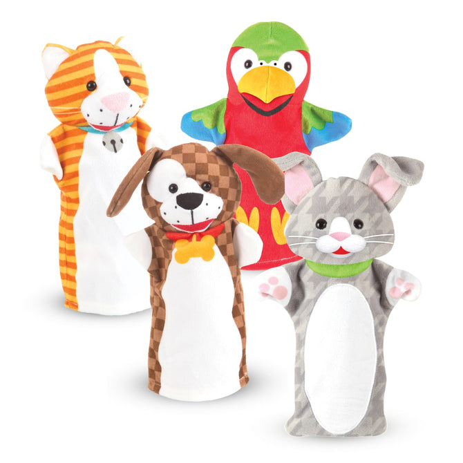 Pet Buddies Hand Puppets Set