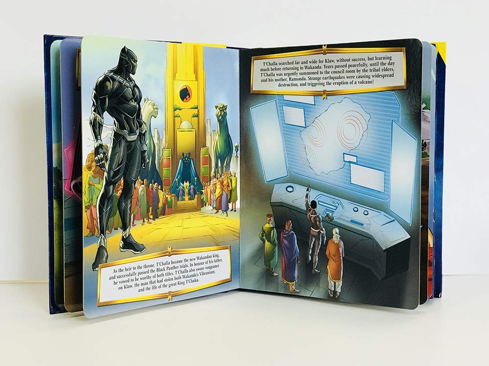 Phidal Black Panther story and toys