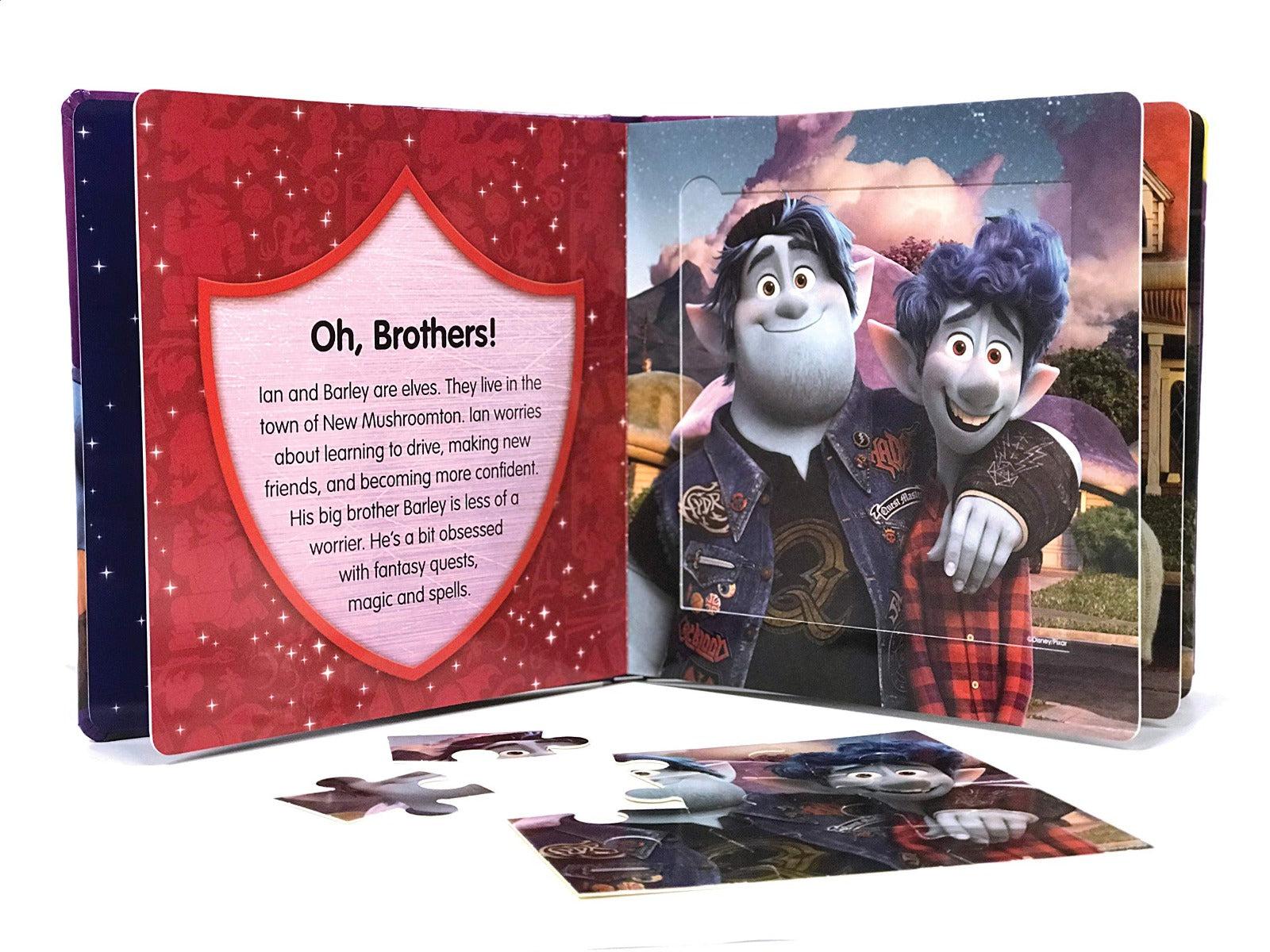 Phidal Disney Onward interactive puzzle book