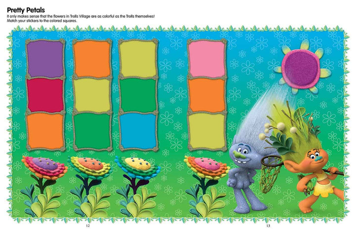 Phidal DreamWorks Trolls 2 sticker collection