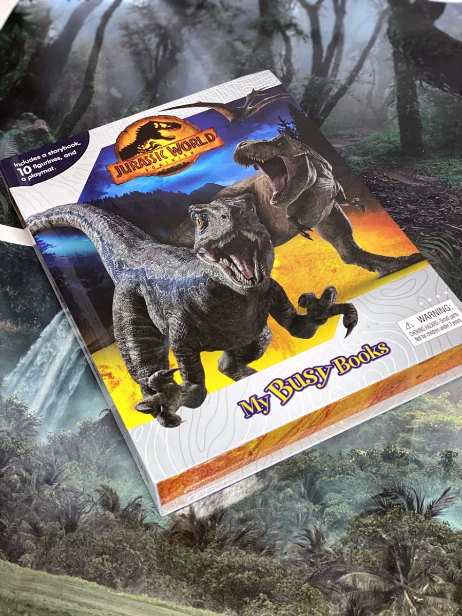 Phidal Jurassic World kids busy book