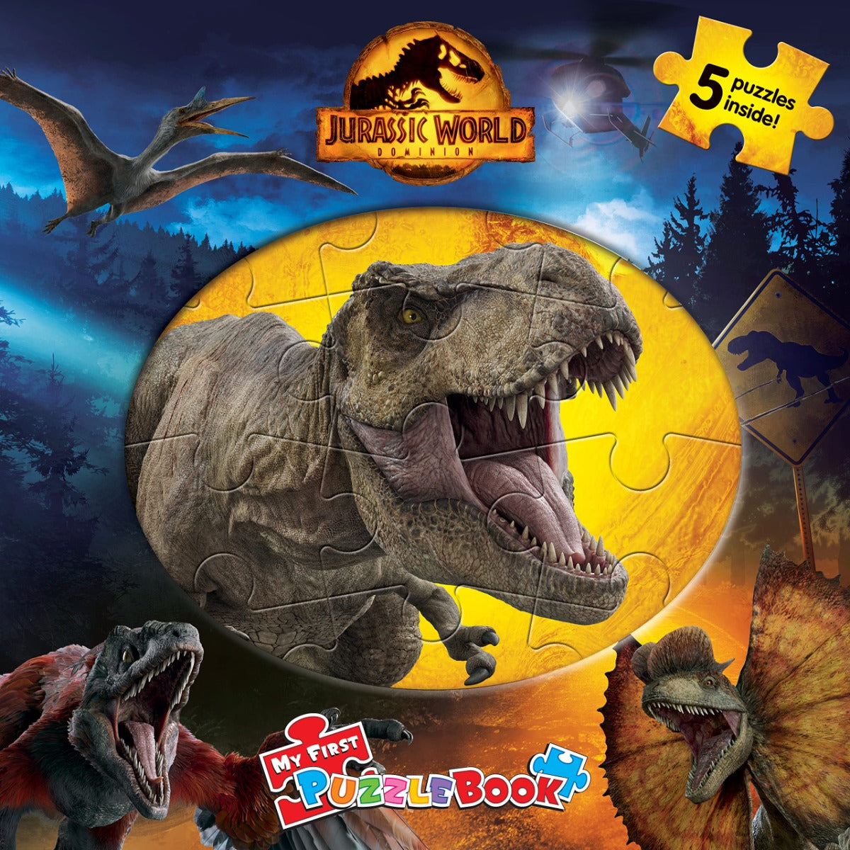 Phidal Jurassic World puzzles for toddlers