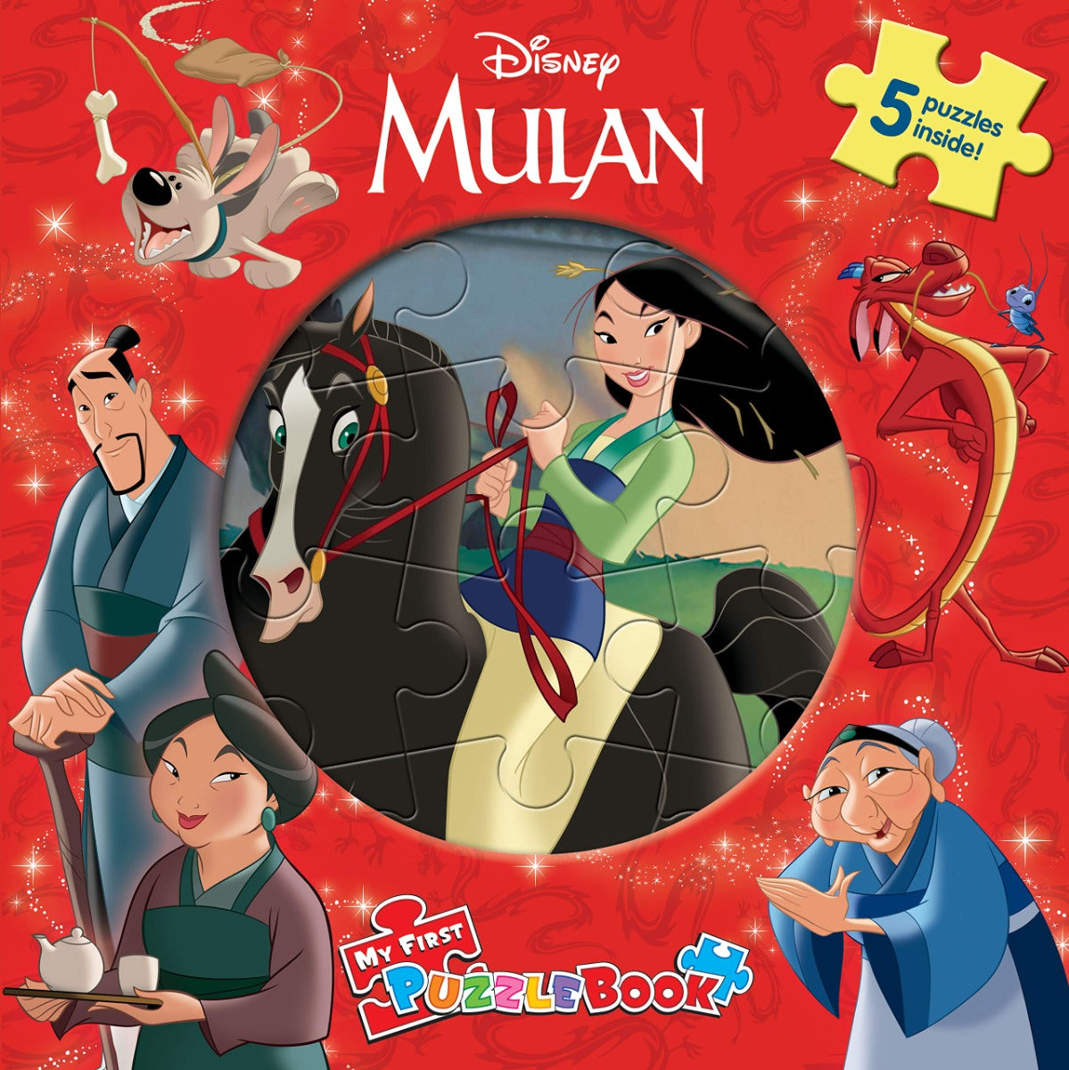 Phidal Mulan chunky puzzle board book