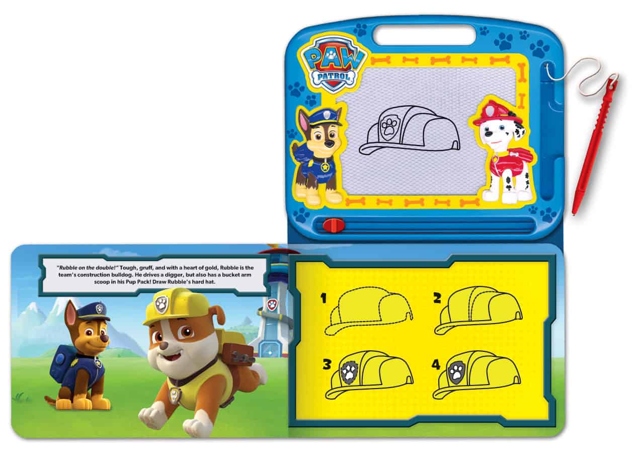 Phidal Paw Patrol educational board book