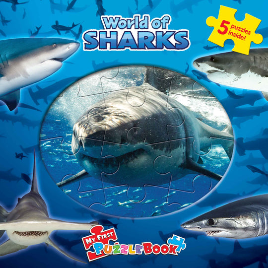 Phidal Sharks chunky puzzle board book