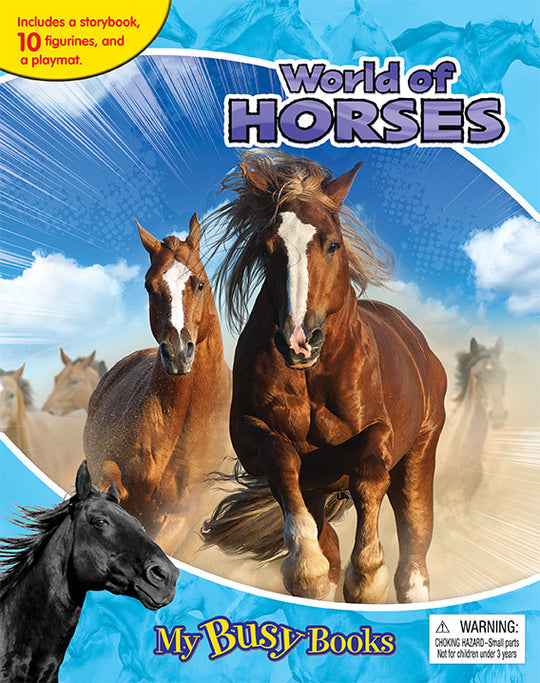 Phidal World of Horses Busy Book