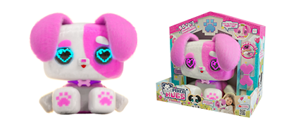 Pink And White Pixel Hugs