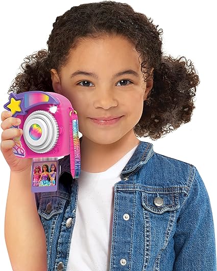 Pink Barbie Camera Front View