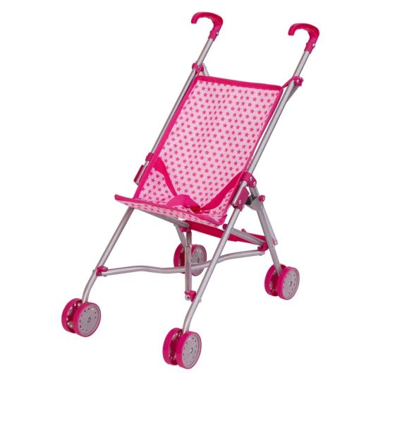 Pink moon buggy for baby doll stroller toy