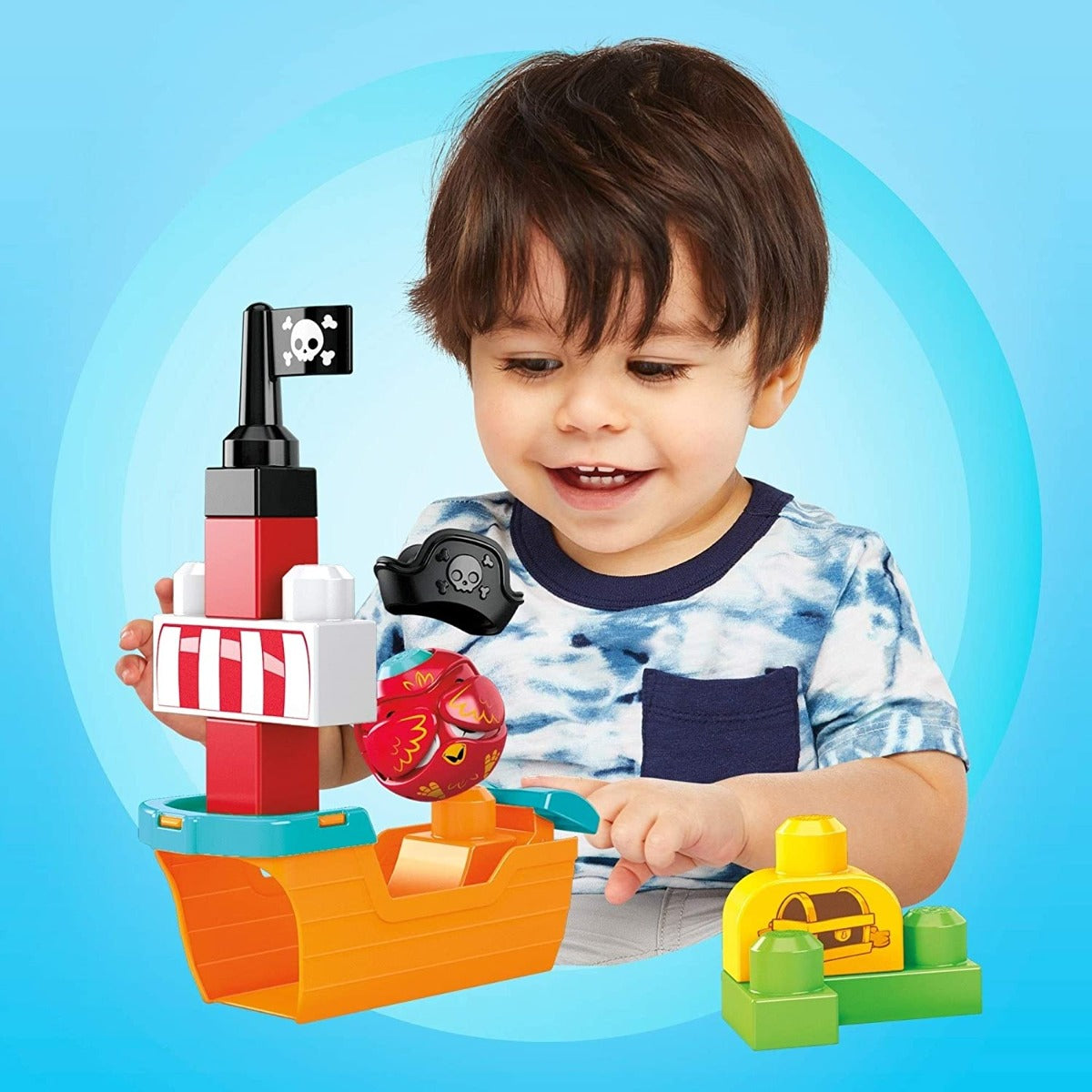 Pirate Ship Building Blocks Set