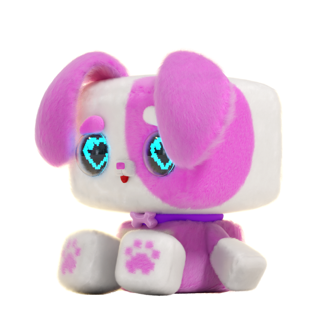 Pixel Hugs Electronic Plush Packaging