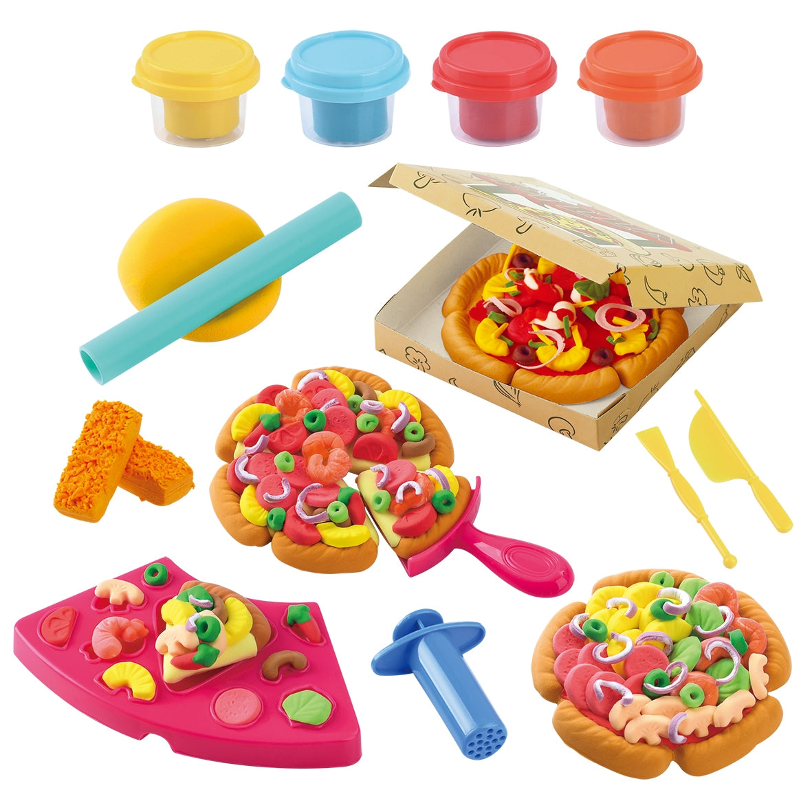 Pizza Maker Dough Play Kit