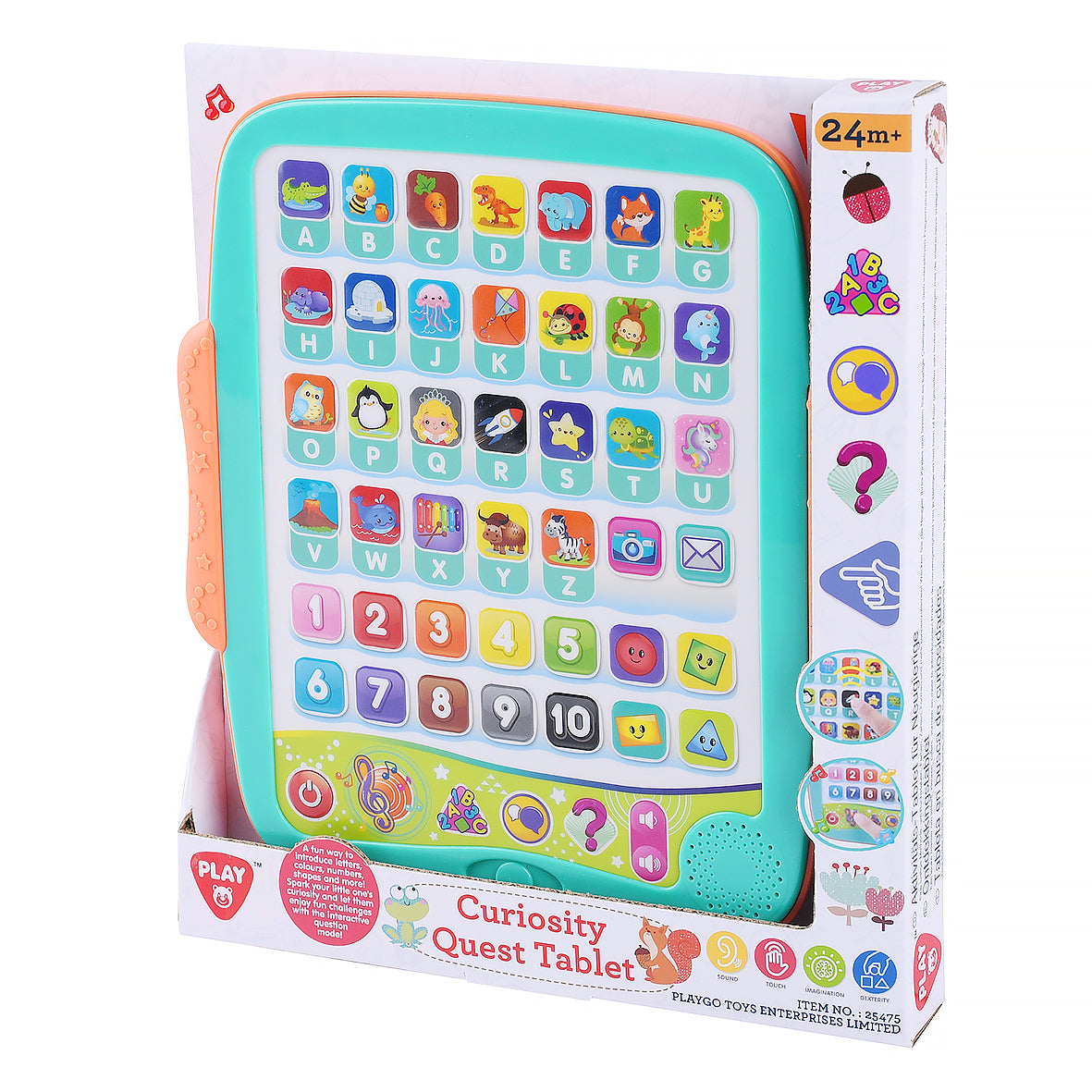 PlayGo Curiosity Quest Tablet Display View
