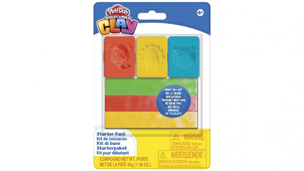 Play Doh Air Clay Sculpt n Mold Clay Starter Pack