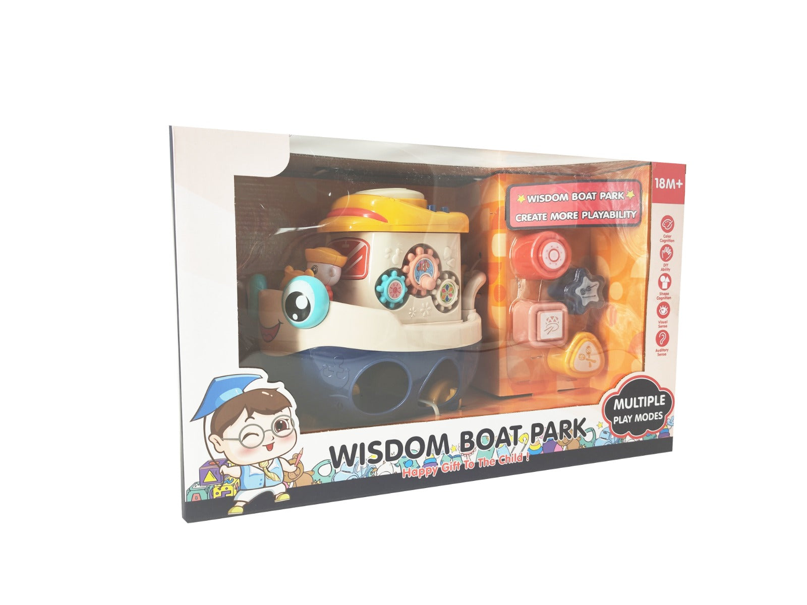 Play & Learn Wisdom Boat Display View