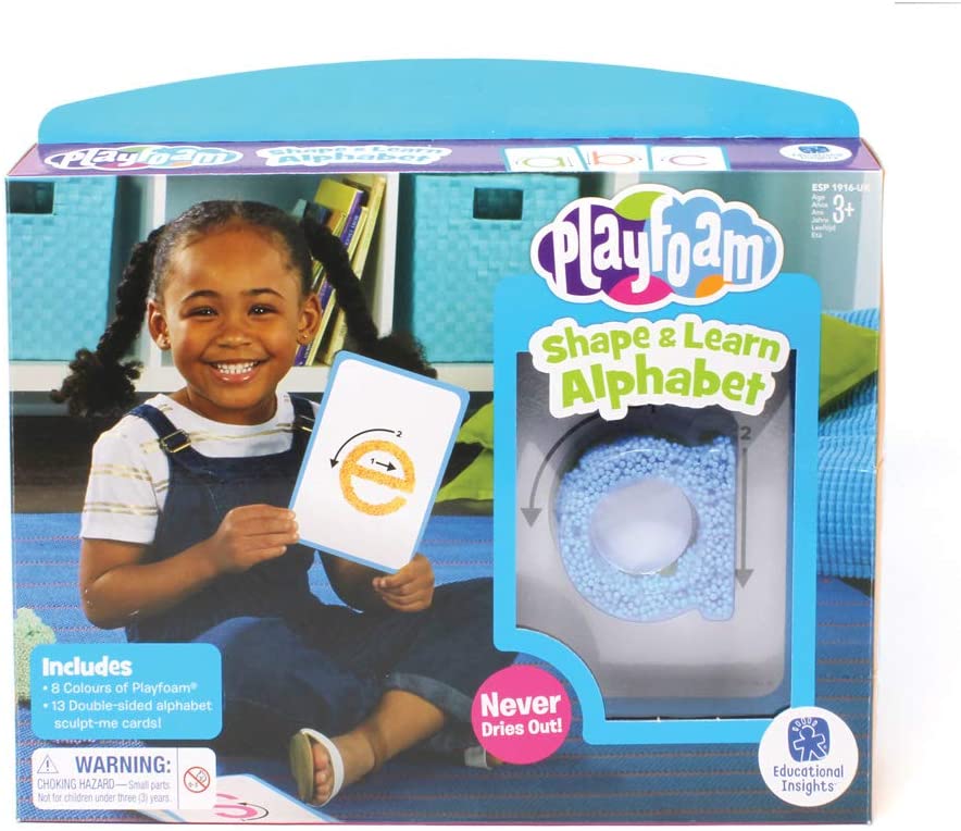 Playfoam Alphabet Shape Learn Kit