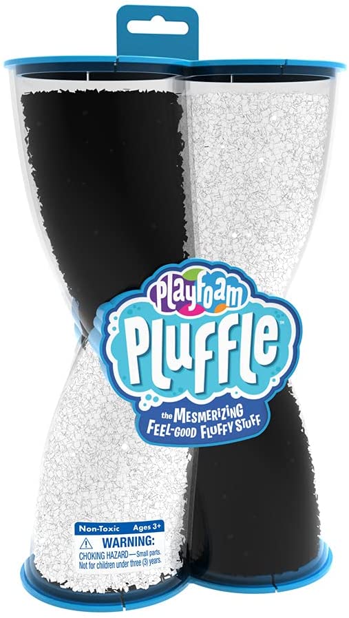 Playfoam Pluffle Black White Twist