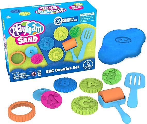 Playfoam Sand ABC Cookies Box