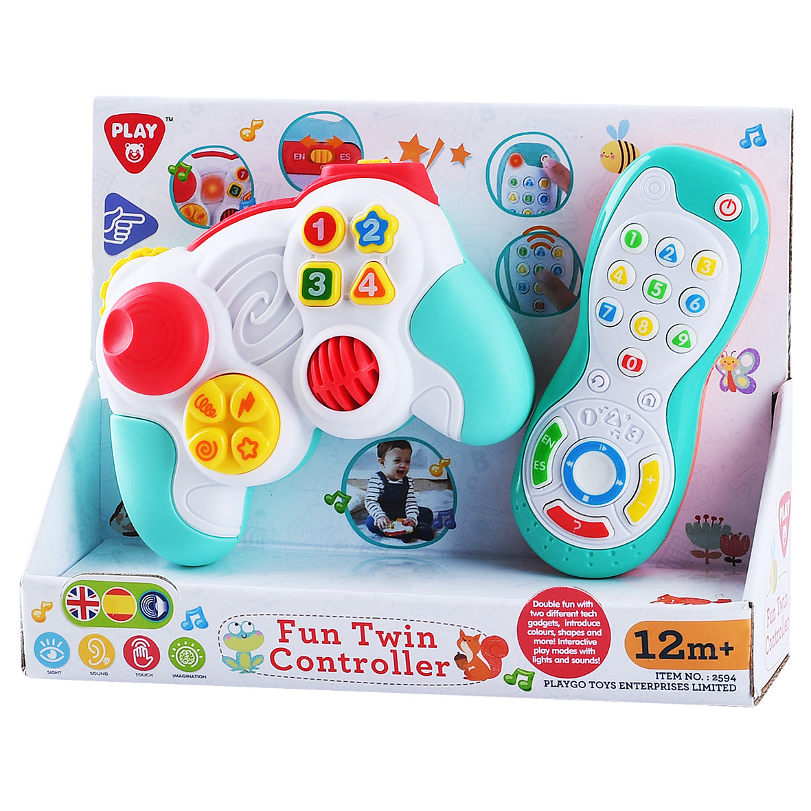 Playgo 2 in 1 Telephone and Band Display View