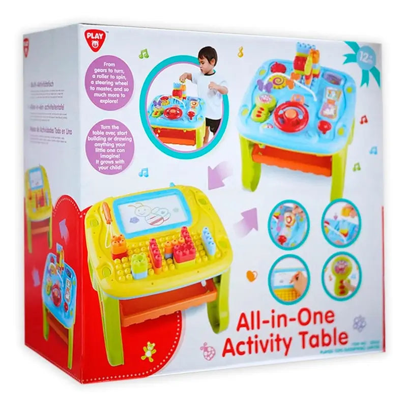 Playgo All In One Activity Table Packaging View