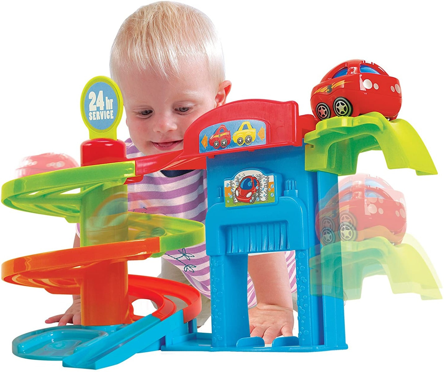 Playgo Carwash Series Display View