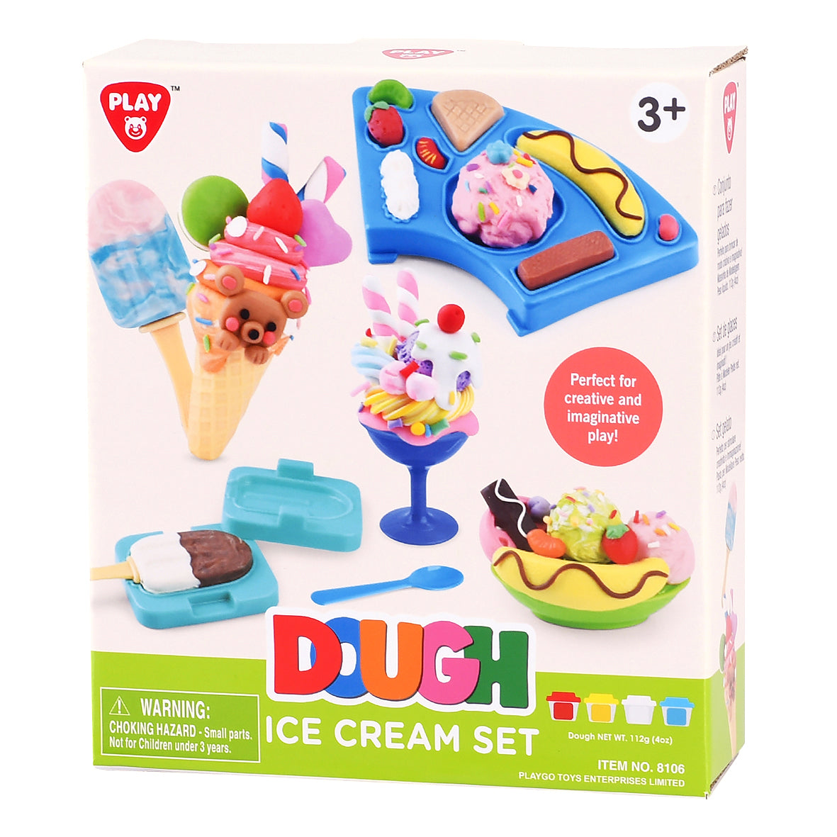 Playgo Dough Ice Cream Box