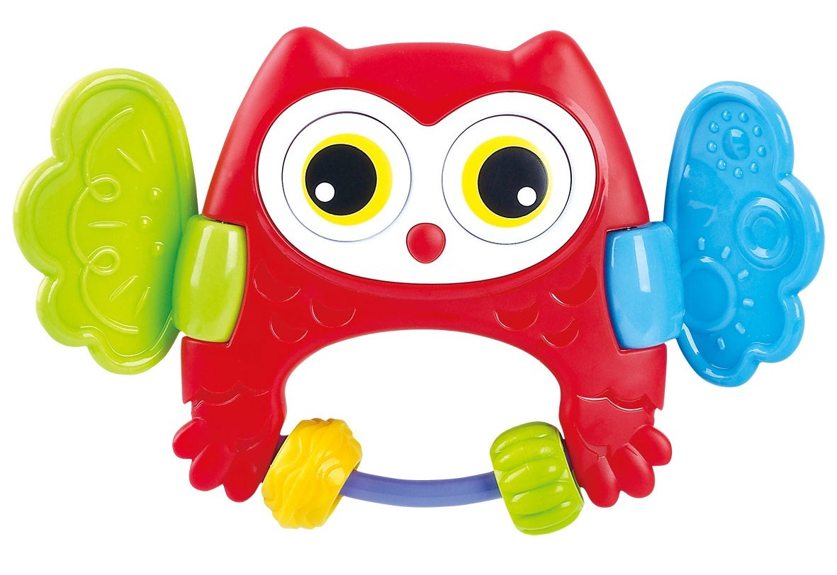 Playgo Peekaboo Owl Rattle Front View