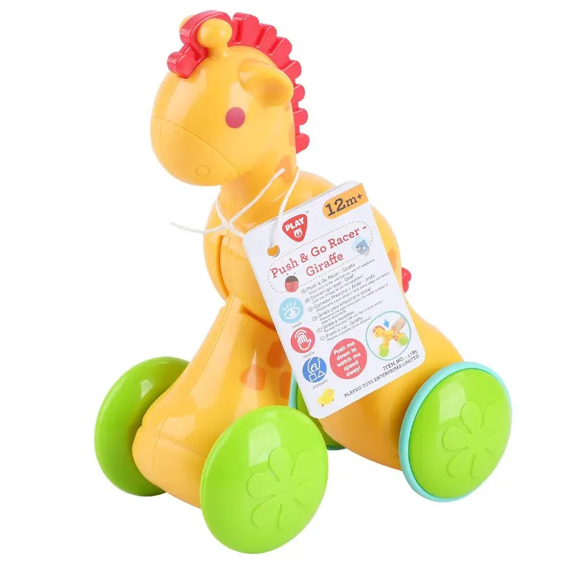Playgo Push & Go Racer Giraffe Display View