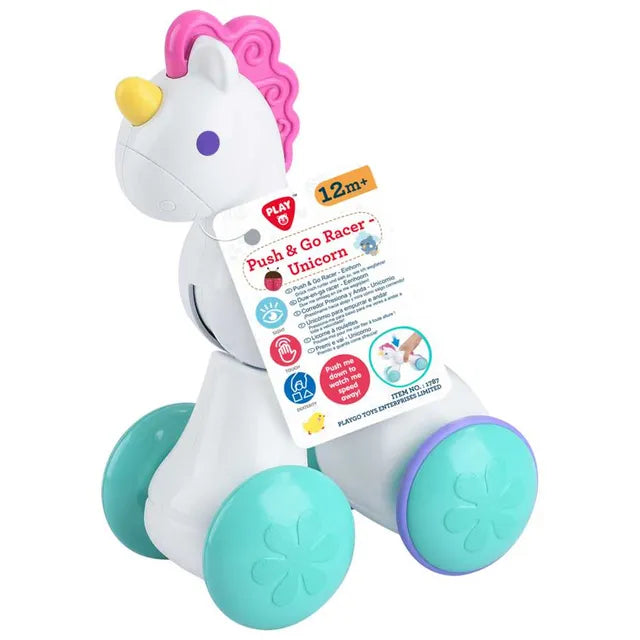 Playgo Push & Go Racer Unicorn Display View