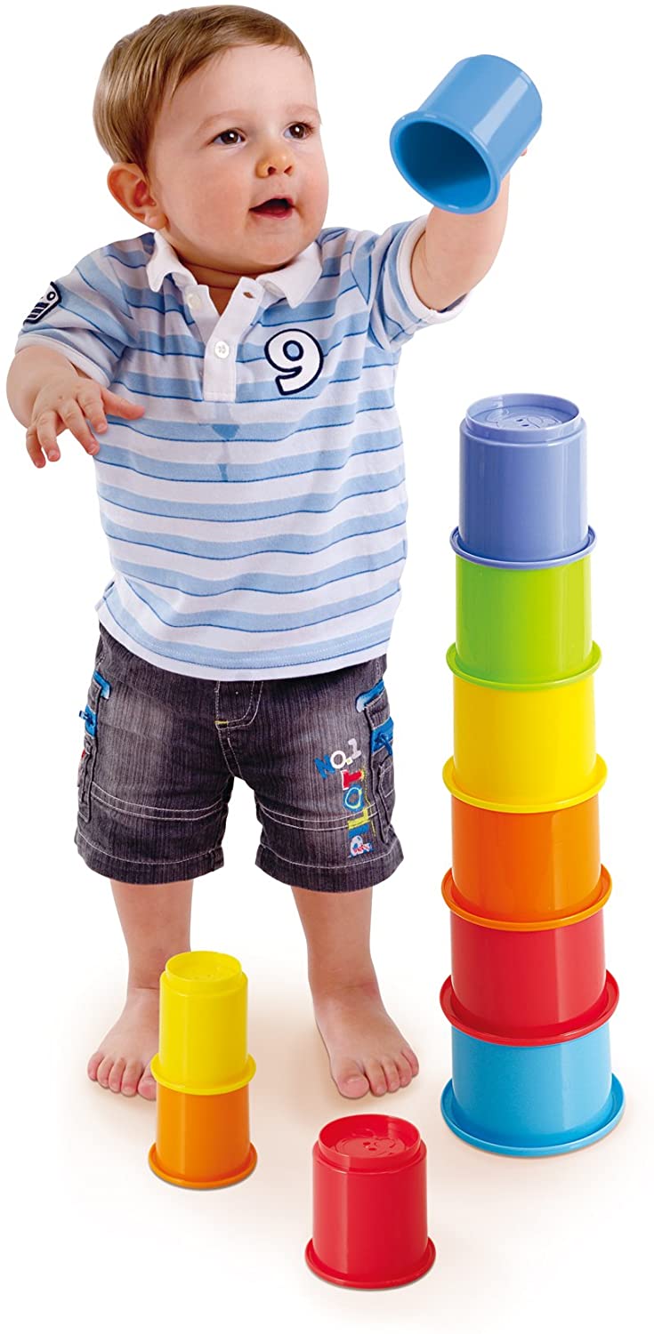 Playgo Rainbow Cups Display View