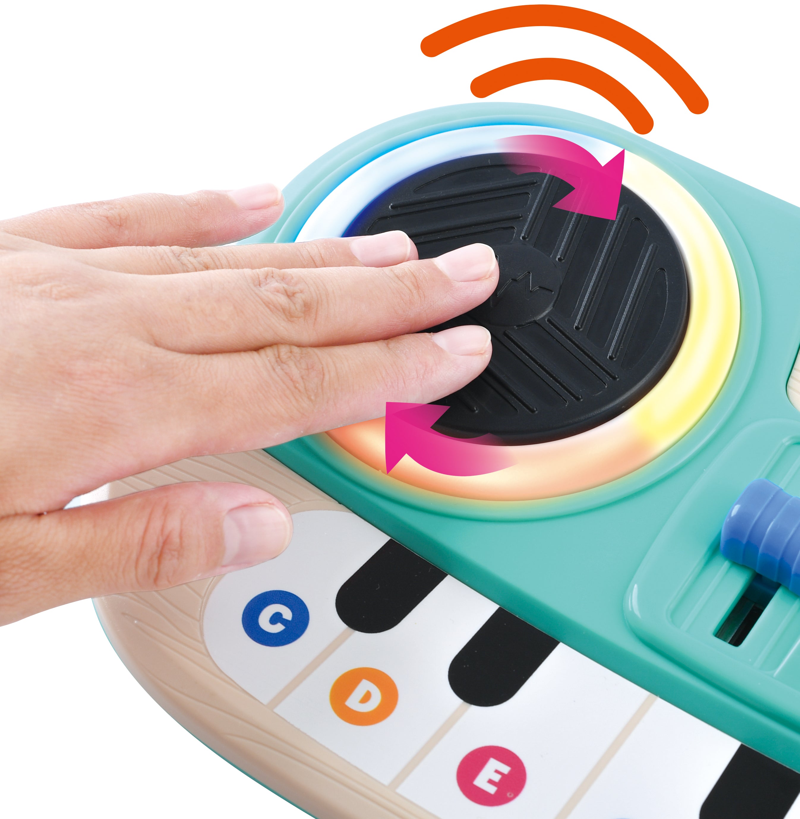 Playgo Scratch Perfect DJ Mixer Front View
