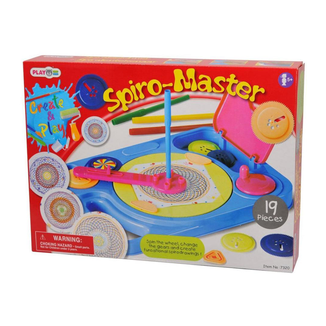 Playgo Spiro-Master 19 Pieces Box