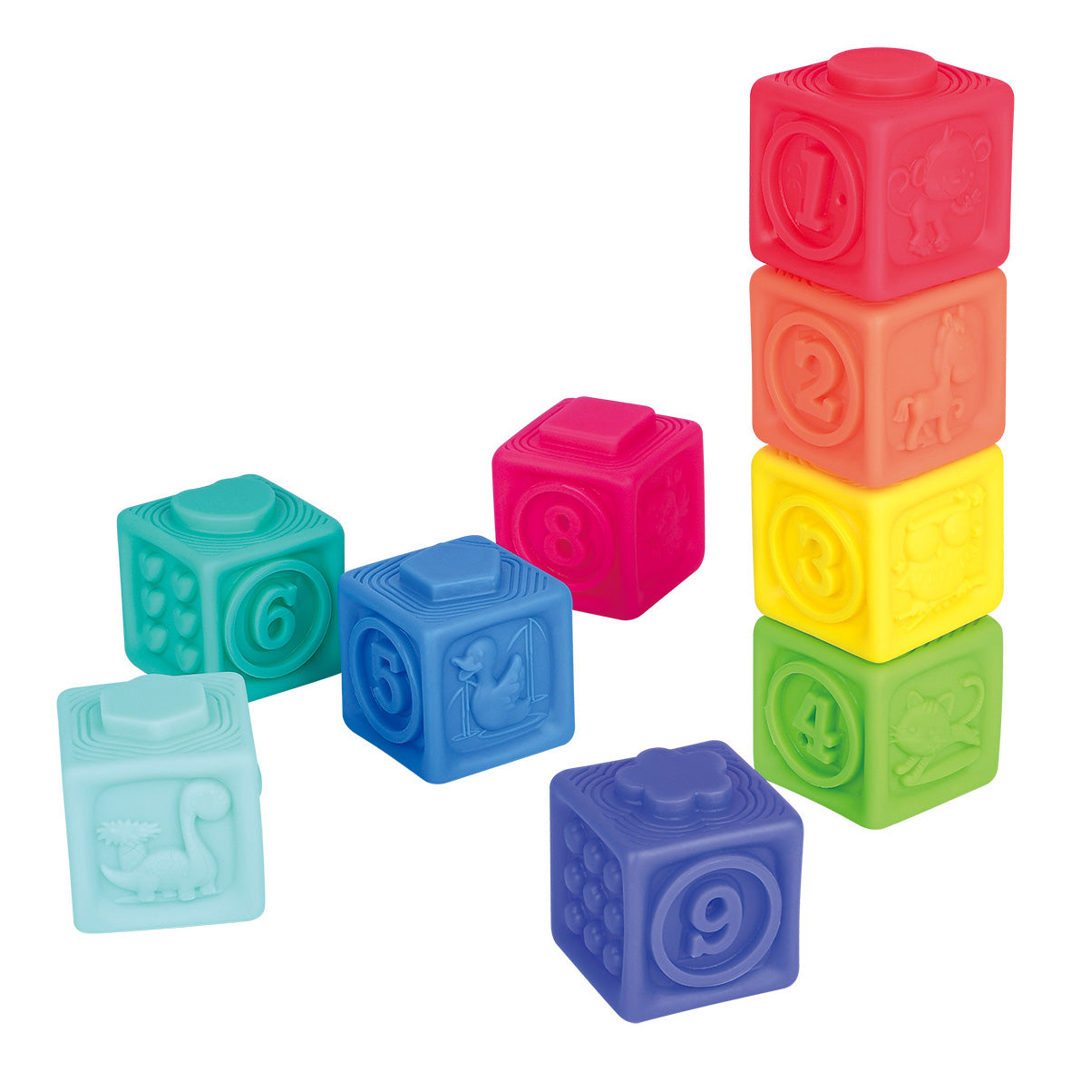 Playgo Stacking Wonder Blocks Front View